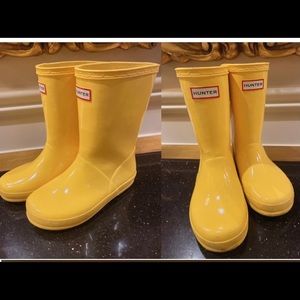 Hunter kids rain boots